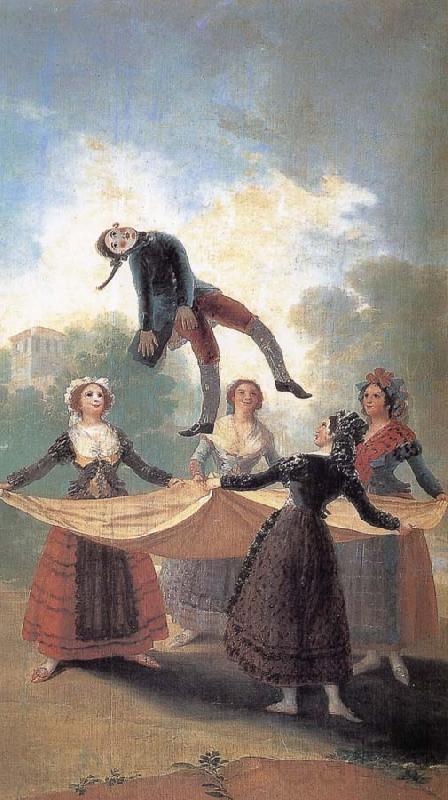 Francisco Goya Straw Mannequin Norge oil painting art